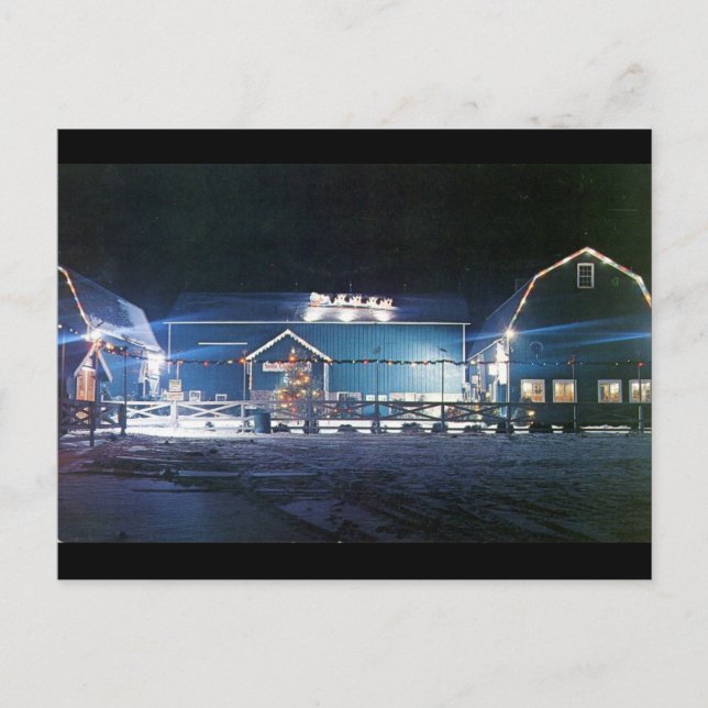 Postkarte - Weihnachtspark (Vorderseite)