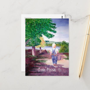 Postkarte - Ziegenpfanne