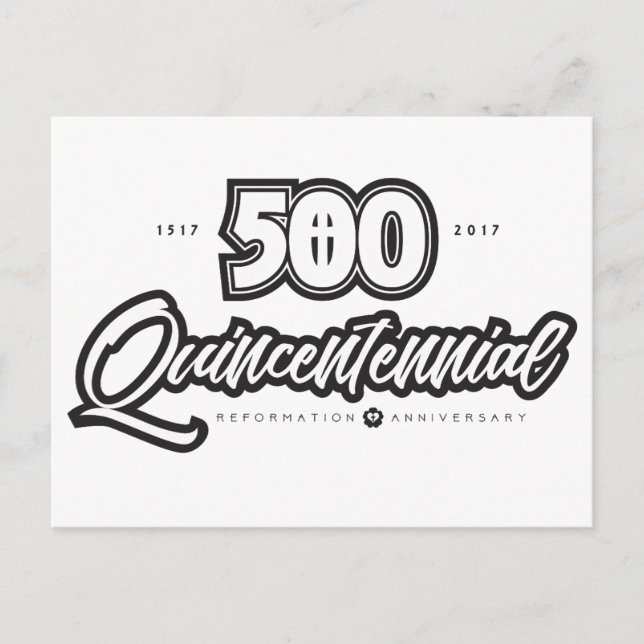 Postkarte zum 500-jährigen Jubiläum (Vorderseite)