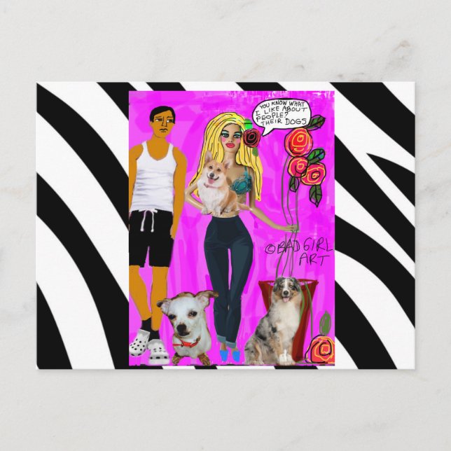 Postkarte zum Geburtstag (Vorderseite)