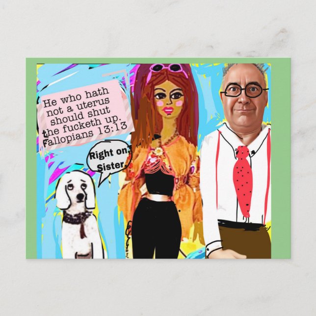 Postkarte zum Geburtstag (Vorderseite)