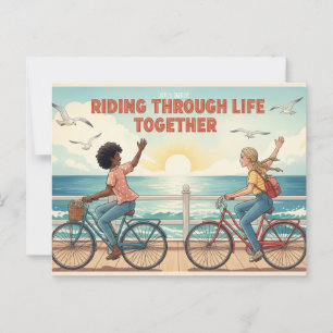 Postkarte zum Internationalen Freundschaftstag