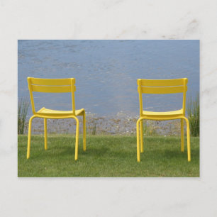 Postkarte: Zwei Stühle Postkarte
