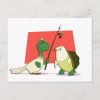 Postkarte "Zwei Turteltauben"