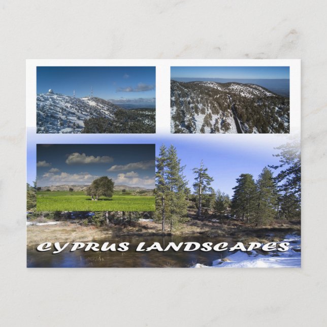 Postkarte Zypern (Vorderseite)