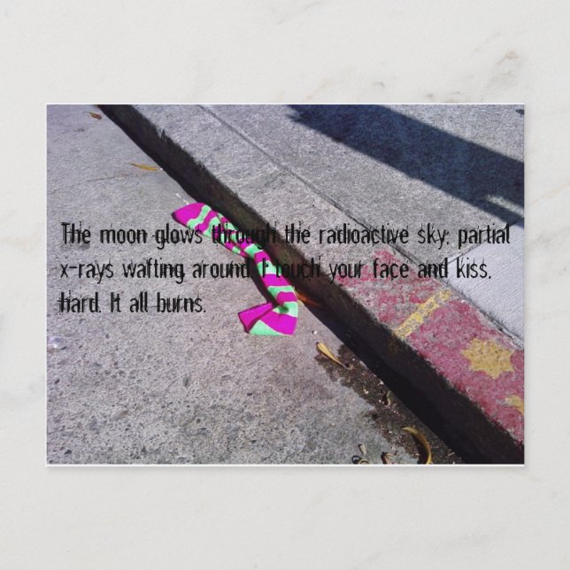 Postkarten aus der Post-Apokalypse #3 X-Rays (Vorderseite)