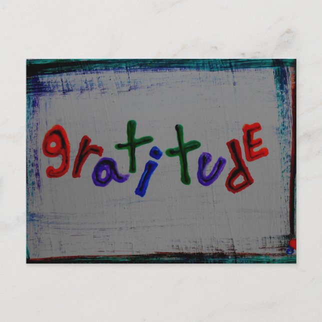 Postkarten der Dankbarkeit (Vorderseite)