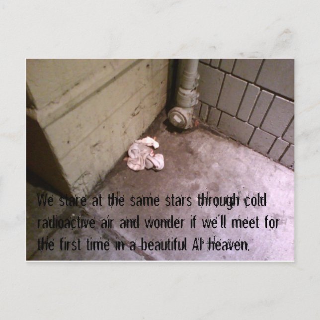 Postkarten der Post-Apokalypse #7 (Vorderseite)