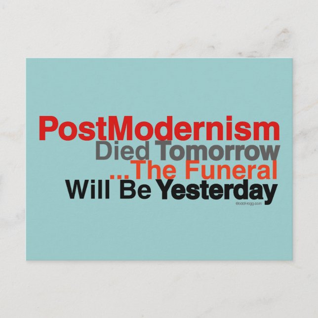 Postkarten der PostModernismus (Vorderseite)