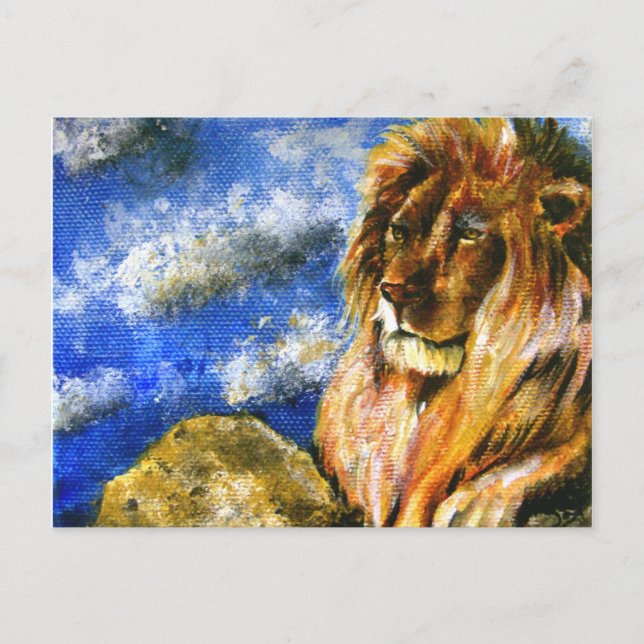 Postkarten der Regal Lion (Vorderseite)