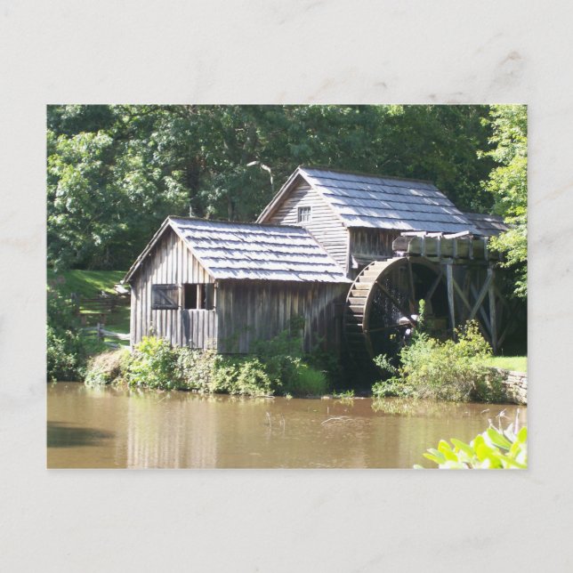 Postkarten für benutzerdefinierte Mabry-Mühle (Vorderseite)