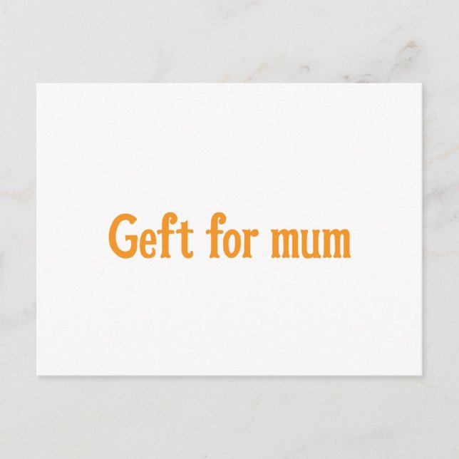 Postkarten für den Muttertag (Vorderseite)