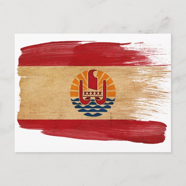 Postkarten für Französisch-Polynesien (Vorderseite)