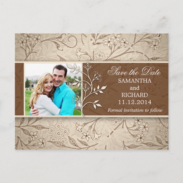 Postkarten für Save the Date Foto (Vorderseite)