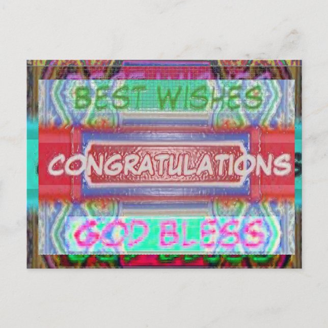 Postkarten Grafik-Designs Fotos auf Symbolen (Vorderseite)