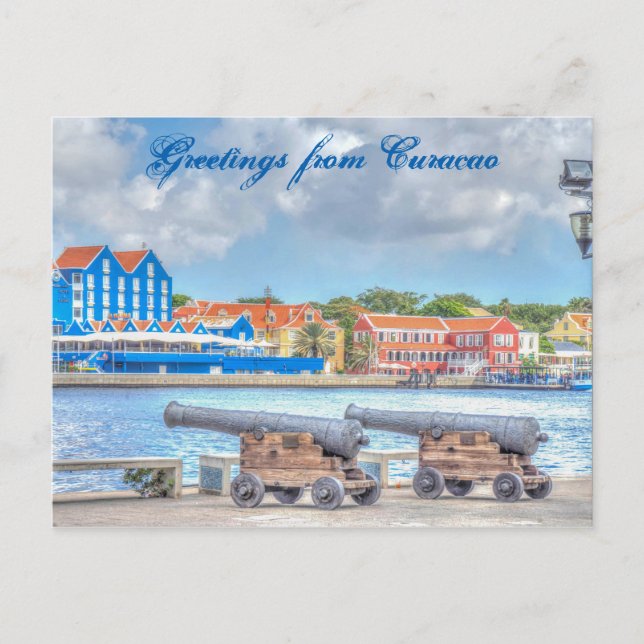 Postkarten-Grüße aus Curacao Postkarte (Vorderseite)