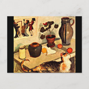 Postkarten-Klassiker/Retro Art-August Macke 8 Postkarte