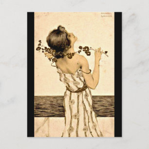 Postkarten-Klassiker/Retro-Raphael Kirchner 20 Postkarte