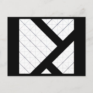 Postkarten-Klassiker/Retro-Theo Van Doesburg 25 Postkarte