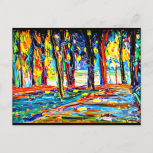 Postkarten-Klassiker/Retro-Wassily Kandinsky 6 Postkarte