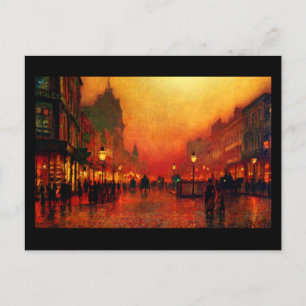 Postkarten-Klassiker/Vintage-Grimshaw 16 Postkarte
