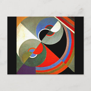 Postkarten-Klassiker/Vintage-Robert Delaunay 13 Postkarte