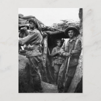 Postkarten mit Diggers in Gallipoli