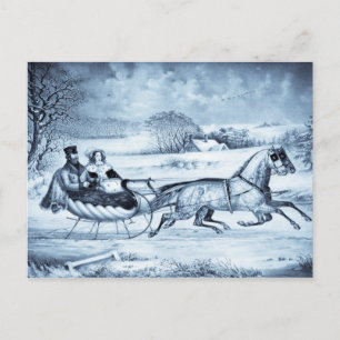 Postkarten "Sleigh Ride"