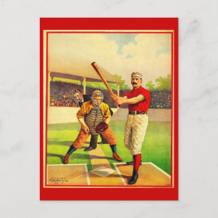 Postkarten-Sport/Spiele-Vintage Sport Kunst 16 Postkarte