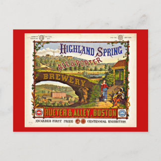 Postkarten-Vintage-Boston-Kunstwerk-31 Postkarte