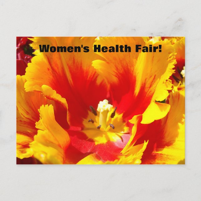 Postkarten zur Gesundheitsmesse fügen Ihrem Text f (Vorderseite)