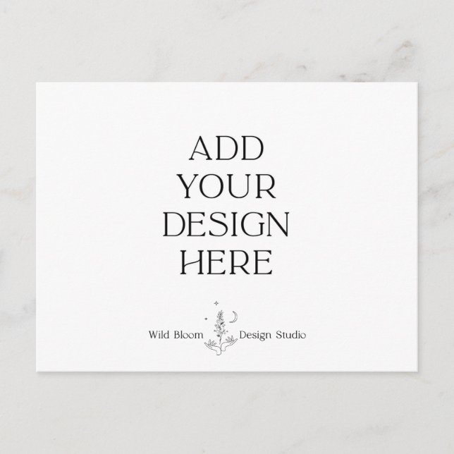 Postkartendruck | Eigenes Design hochladen Postkarte (Vorderseite)