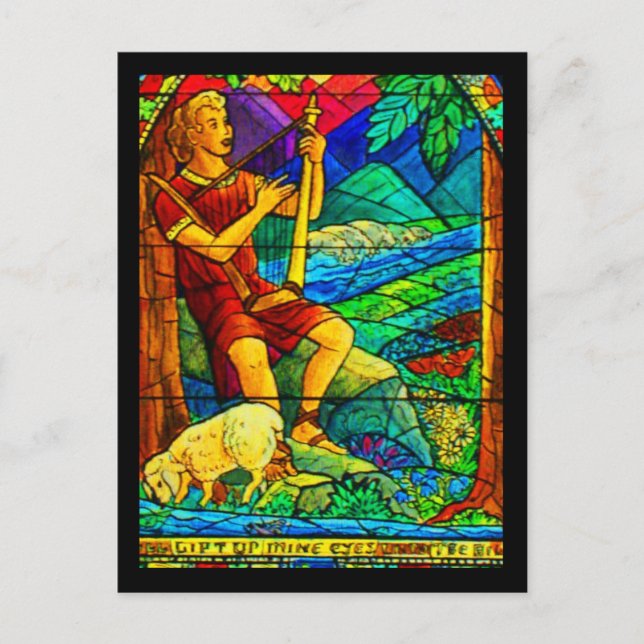 Postkartenfestes Glas-9 Postkarte (Vorderseite)