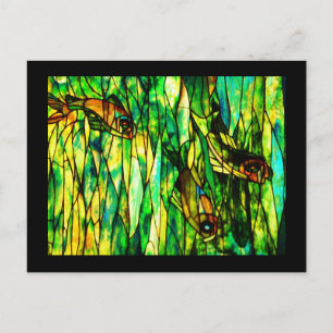 Postkartenfestes Glas - Tiffany 13 Postkarte