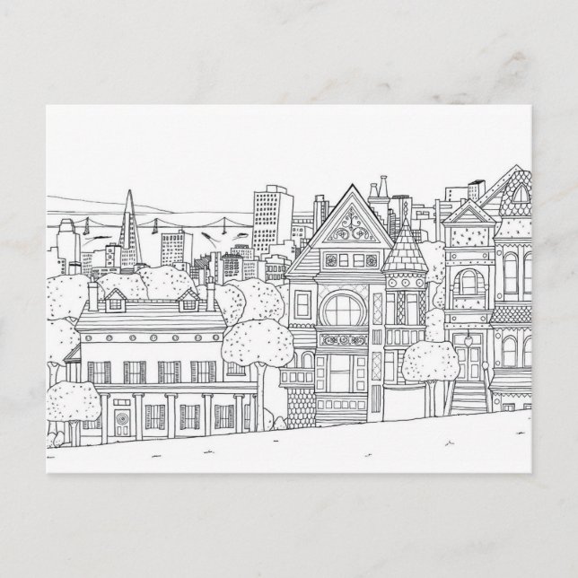 Postkartengeschenk für Stadtrundsträßchen Postkarte (Vorderseite)
