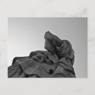 Postkartenstatue Postkarte
