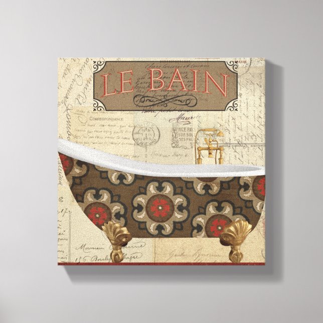 Postkartentaste Leinwanddruck (Vorderseite)