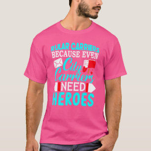 Postleitende Poststation Mailman Delivery Rural Ca T-Shirt