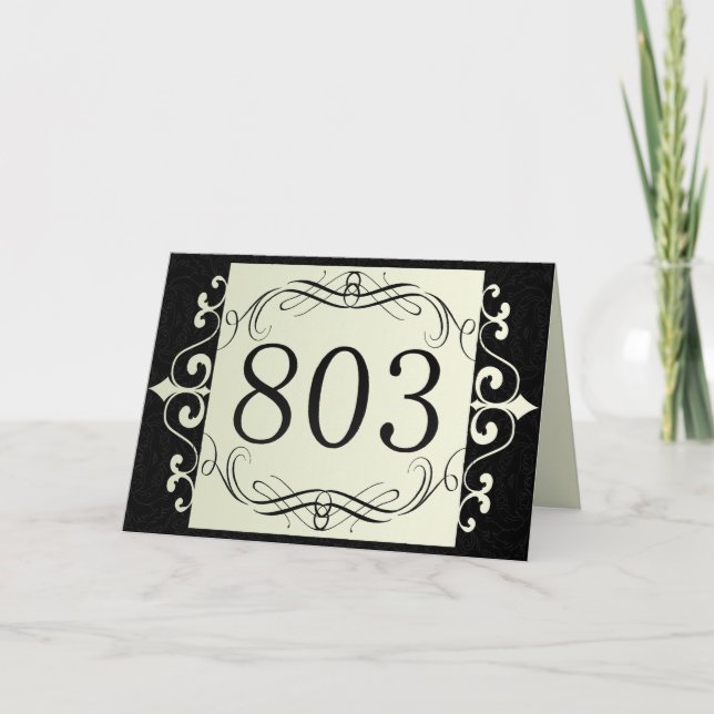 Postleitzahl 803 karte (Vorderseite)