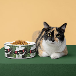 Postman Butterfly auf Blume Foto Pattern Pet Napf