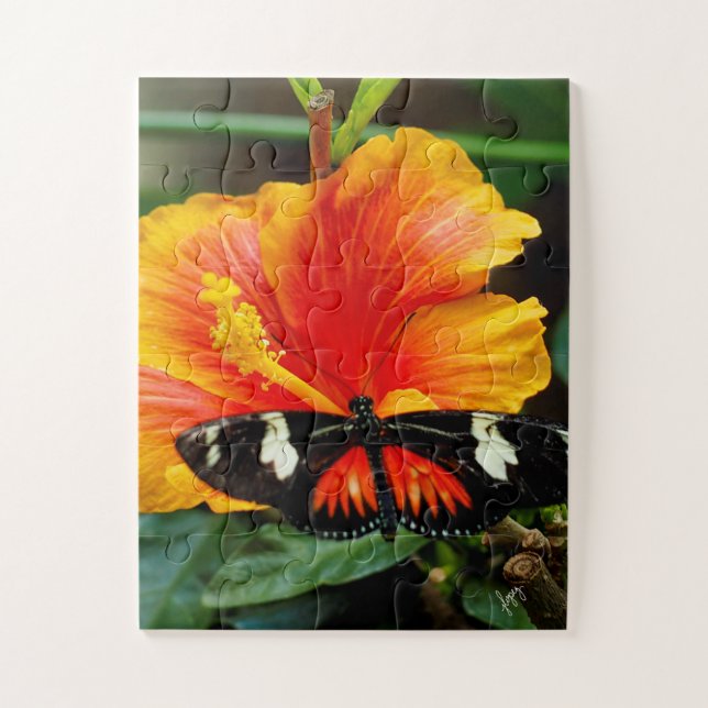 Postman Butterfly Kunstpuzzle (Vertikal)