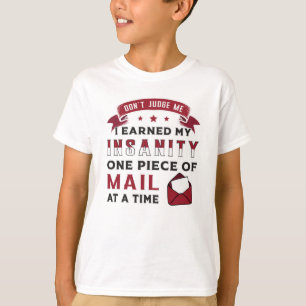 Postman Day Postman Post Job Delivery Geschenk Ide T-Shirt