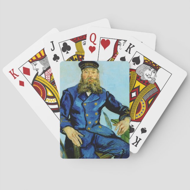 Postman Joseph Roulin | Vincent van Gogh Spielkarten (Rückseite)
