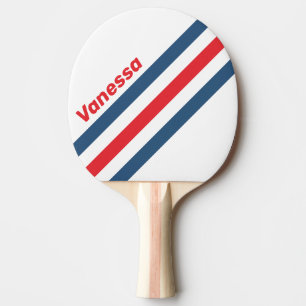 Postman Nostalgic Winkelleisten mit Namen Tischtennis Schläger