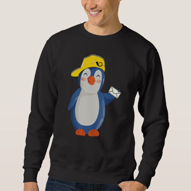 Postman Postman Postman Penguin Sweatshirt (Vorderseite)