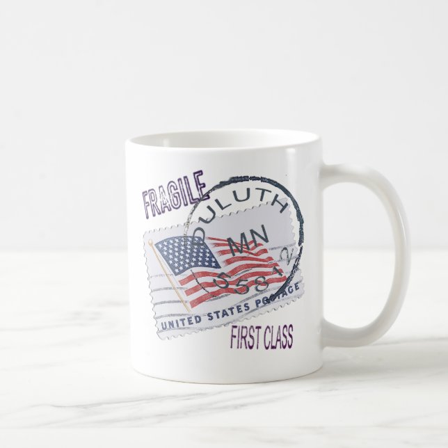 Postmark Duluth 55812 Kaffeetasse (Rechts)