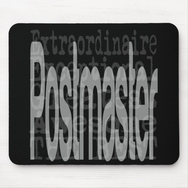 Postmeister Extraordinator Mousepad (Vorne)