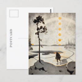 Postmen der Wildnis | Arthur Heming | Postkarte