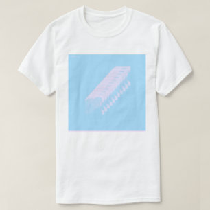 Postmoderne Vapourwave-Shirt eines Bildes T-Shirt