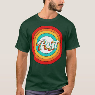 Postname Shirt Vintager Postkreis